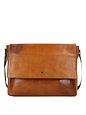 Greenburry Newport Messenger-taske Læder 35 cm