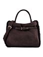 abro Jill Handväska Läder 35 cm - dark brown abro Jill Handväska Läder 35 cm