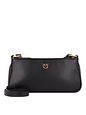 PINKO Half Moon Skuldertaske Læder 23 cm