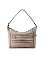 Liebeskind Delia Skuldertaske M Læder 46 cm - neutral grey Liebeskind Delia Skuldertaske M Læder 46 cm