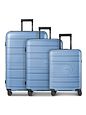 Redolz Essentials 11 4 ruedas Set de maletas 3 piezas Con fuelle expandible