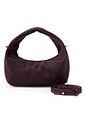 LES VISIONNAIRES Greta Borsa a spalla Vera Pelle 20 cm - vinyard red LES VISIONNAIRES Greta Borsa a spalla Vera Pelle 20 cm