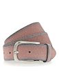 b.belt Vyö Nahka - orange-silver b.belt Vyö Nahka