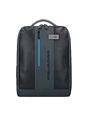 Piquadro Městský batoh kožený 41 cm přihrádka na notebook
