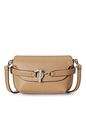 Lauren Ralph Lauren Blake Mini bag crossbodytaske Læder 18 cm - tan Lauren Ralph Lauren Blake Mini bag crossbodytaske Læder 18 cm
