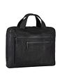 Leonhard Heyden Den Haag dokumentmappe læder 38 cm rum til bærbar computer
