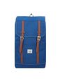 Herschel Retreat Daypack 43 cm Laptoprum - true blue-white stitch Herschel Retreat Daypack 43 cm Laptoprum