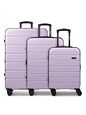 Saxoline Miami 4 kolečka Sada kufrů 3-dílný s roztažitelným záhybem