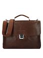 bugatti Romano portfölj läder 40 cm laptop-fack