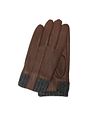 Kessler Otis-handsker i læder - dark brown Kessler Otis-handsker i læder