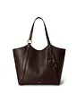 Lauren Ralph Lauren Tasha Shopperit Nahka 45.5 cm - chestnut brown Lauren Ralph Lauren Tasha Shopperit Nahka 45.5 cm