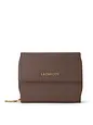 Lazarotti Cartera de piel «Bologna» con cremallera envolvente, 12 cm