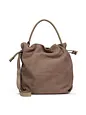 Hey Marly Cool Companion Suede Bolso bombonera Piel natural 38 cm - mocha Hey Marly Cool Companion Suede Bolso bombonera Piel natural 38 cm