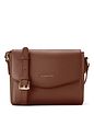 Lazarotti Bolsa de hombro de piel «Bologna» de 22 cm - brown Lazarotti Bolsa de hombro de piel «Bologna» de 22 cm