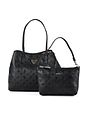 Guess Victtoria Shopper taske 33 cm - black logo Guess Victtoria Shopper taske 33 cm