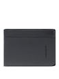 Piquadro Russel Cartera Bloqueo RFID Piel natural 13 cm - black Piquadro Russel Cartera Bloqueo RFID Piel natural 13 cm