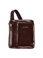 Piquadro Blue Square Crossbody taske Læder 21 cm - mahagonibraun Piquadro Blue Square Crossbody taske Læder 21 cm