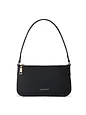 Lazarotti Bolso de hombro tipo pochette de piel de Bolonia, 22 cm - black Lazarotti Bolso de hombro tipo pochette de piel de Bolonia, 22 cm