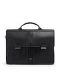Piquadro Victor Cartella Protezione RFID Vera Pelle 42 cm Vano porta PC - black Piquadro Victor Cartella Protezione RFID Vera Pelle 42 cm Vano porta PC