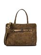DuDu Borsa a tracolla Vera Pelle 32 cm - khaki DuDu Borsa a tracolla Vera Pelle 32 cm