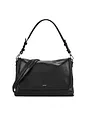abro Signature Olkalaukku Nahka 33 cm - black-nickel abro Signature Olkalaukku Nahka 33 cm
