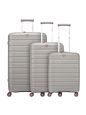 Roncato B-Flying Neon 4 hjul Kuffert 3-delt - grigio Roncato B-Flying Neon 4 hjul Kuffert 3-delt