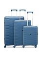 Roncato Skyline 2.0 Neon 4 hjul Kuffert 3-delt - avio blau Roncato Skyline 2.0 Neon 4 hjul Kuffert 3-delt