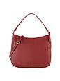 Lazarotti Bolsa de hombro tipo hobo de piel de Bolonia, 27 cm - red Lazarotti Bolsa de hombro tipo hobo de piel de Bolonia, 27 cm