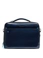Piquadro Blue Square Aktovka Kůže 39 cm Kapsa na notebook
