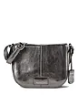 Burkely Soft Skylar Crossbody-väska Läder 21 cm - gun metal Burkely Soft Skylar Crossbody-väska Läder 21 cm