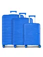 Travelite Pacific 4 ruedas Juego de maletas 3 piezas - blue Travelite Pacific 4 ruedas Juego de maletas 3 piezas