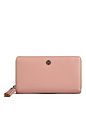 Esquire Virginia Portafoglio Protezione RFID Vera Pelle 17 cm - rosa Esquire Virginia Portafoglio Protezione RFID Vera Pelle 17 cm