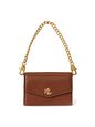 Lauren Ralph Lauren Minitaske Læder 10 cm - lauren tan Lauren Ralph Lauren Minitaske Læder 10 cm