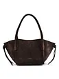 abro Vibe Bolsa de hombro Piel natural 24 cm - dark brown abro Vibe Bolsa de hombro Piel natural 24 cm