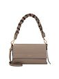 Coccinelle Boheme Schultertasche Leder 27 cm - warm taupe-rosette Coccinelle Boheme Schultertasche Leder 27 cm