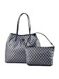 Guess G Wave II Shopper taske 40 cm - blue logo Guess G Wave II Shopper taske 40 cm