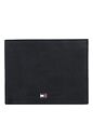 Tommy Hilfiger Johnson-pung i læder 12,5 cm - black Tommy Hilfiger Johnson-pung i læder 12,5 cm