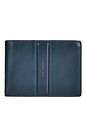 Piquadro Victor Portafoglio Protezione RFID Vera Pelle 12.5 cm - blue Piquadro Victor Portafoglio Protezione RFID Vera Pelle 12.5 cm