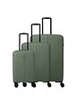 Travelite Air Stripe 4 kolečka Sada kufrů 3-dílný s roztažitelným záhybem