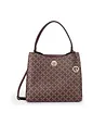 L.CREDI Filiberta Skuldertaske 30 cm - chocolate L.CREDI Filiberta Skuldertaske 30 cm