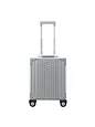 Aleon Business-kabinväska med 4-hjulig konstruktion i Aluminium, 42 cm, med fack för bärbar dator