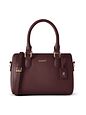 Lazarotti Bologna läderbowlingväska, handväska, crossbody-väska, läder, 26 cm
