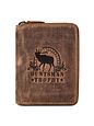 Greenburry Huntsman Cartera Bloqueo RFID Piel natural 10 cm