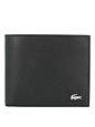 Lacoste Core Essentials FG Cartera Piel natural 11.5 cm - black Lacoste Core Essentials FG Cartera Piel natural 11.5 cm