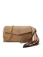 Lauren Ralph Lauren Bolsa de hombro Piel natural 19 cm - camel multi Lauren Ralph Lauren Bolsa de hombro Piel natural 19 cm