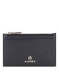 AIGNER Pouzdro na kreditní karty Ivy kožené 13,5 cm