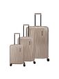 Travelite Barbara Novelty 4 kolečka Sada kufrů 3-dílný s roztažitelným záhybem