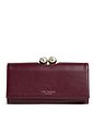 Ted Baker Roosali Cartera Piel natural 19 cm - dk-red Ted Baker Roosali Cartera Piel natural 19 cm