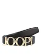 Joop! Bælte Læder - black Joop! Bælte Læder