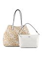 Guess Kirsten Shopper taske 50 cm - natural-off white Guess Kirsten Shopper taske 50 cm